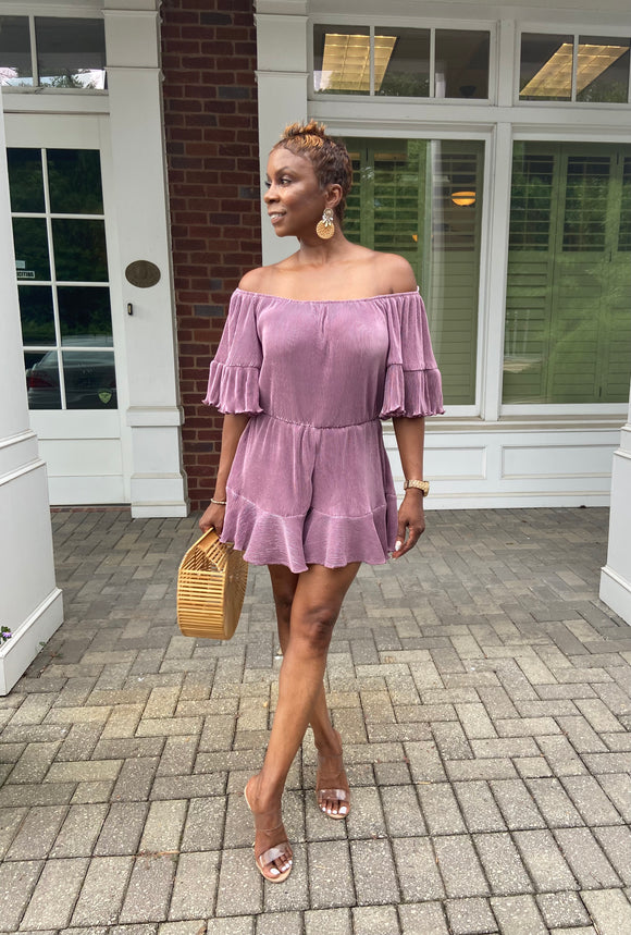 Porsha Pleated Romper