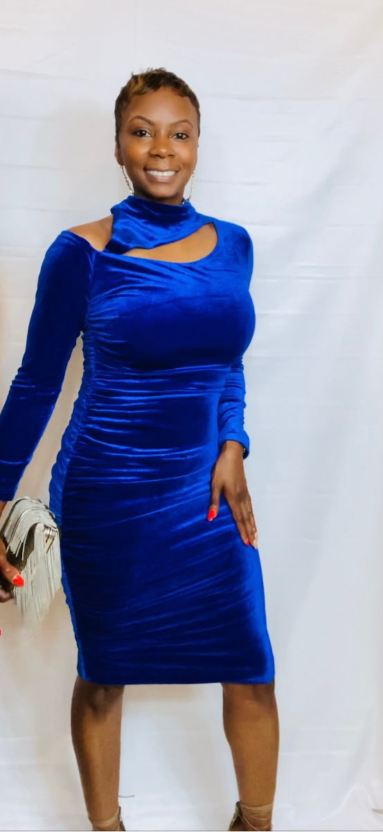 Royalty Blue Dress